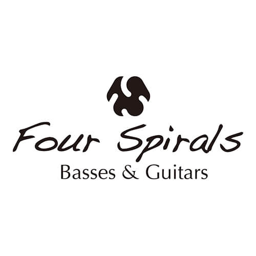 four_spirals_basses_and_guitars_logo